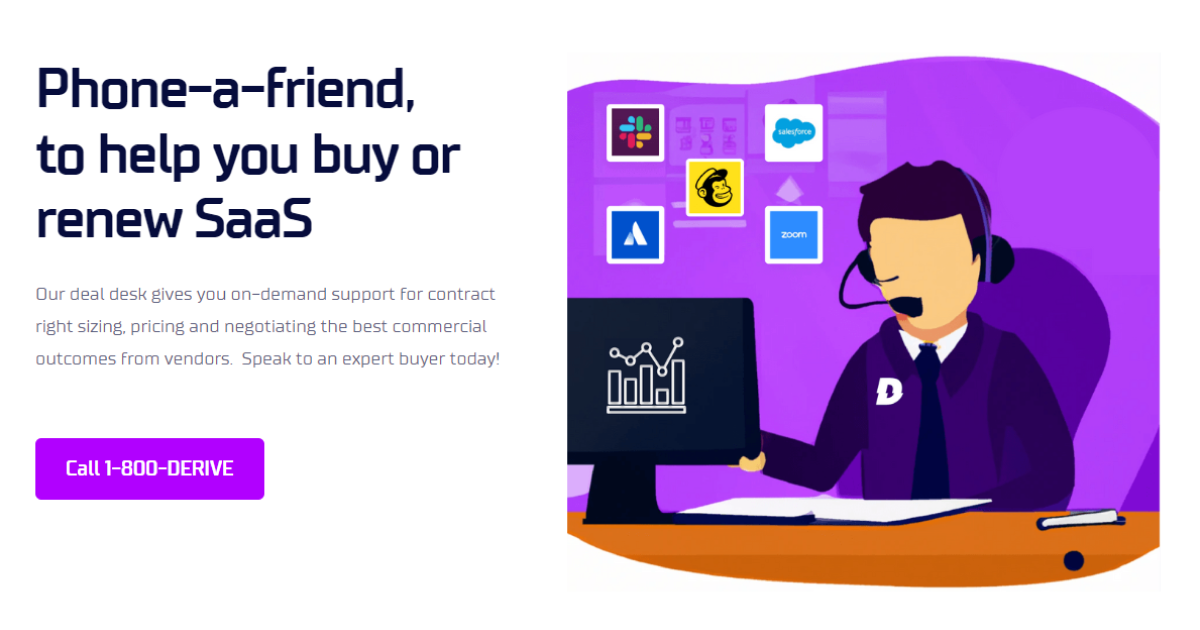 Deal Desk Call 1800DERIVE